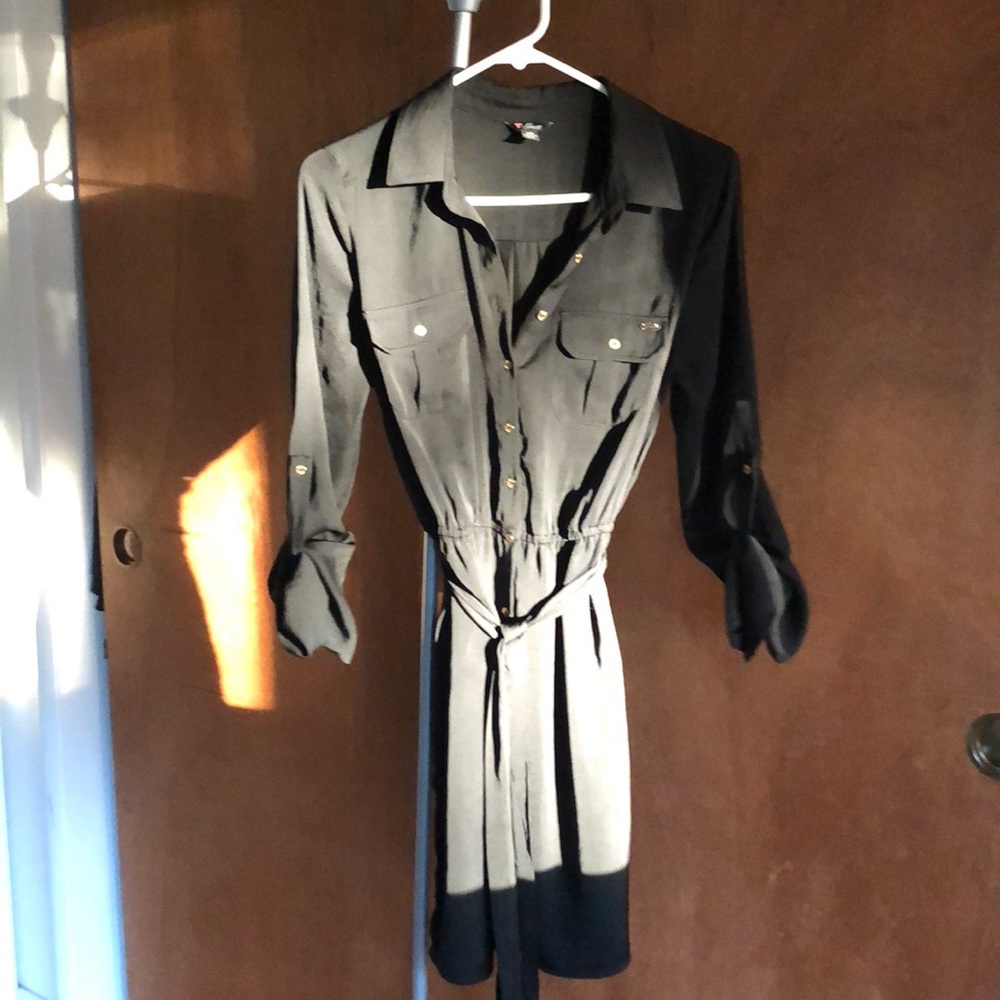 Small black guess dress.
